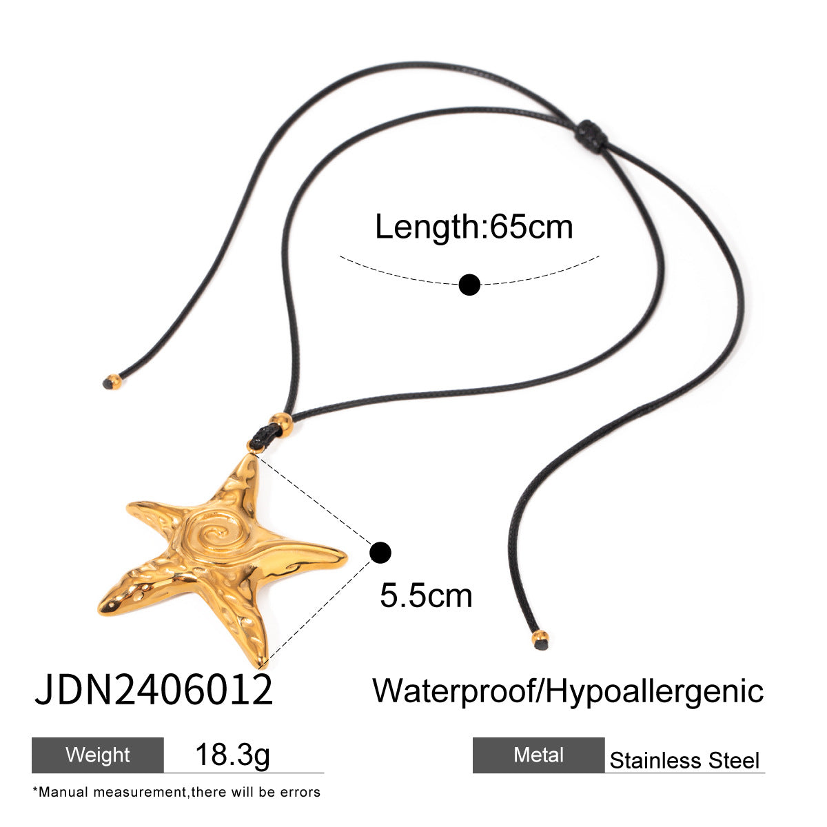 18k Gold Plated Ocean Jewelry Set with Pearl & Shell | Stainless Steel Beach necklace, bracelet, earrings